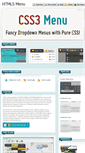 Mobile Screenshot of html5-menu.com